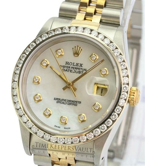 mens rolex datejust mop dial|Rolex Datejust 36mm watch.